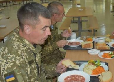 乌克兰军队的最新伙食标准