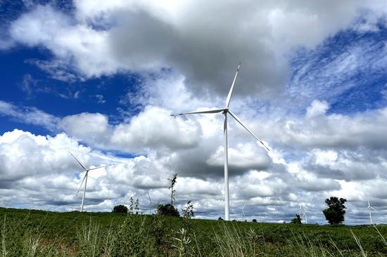 Chinese wind turbines fuel Thailand's green transformation