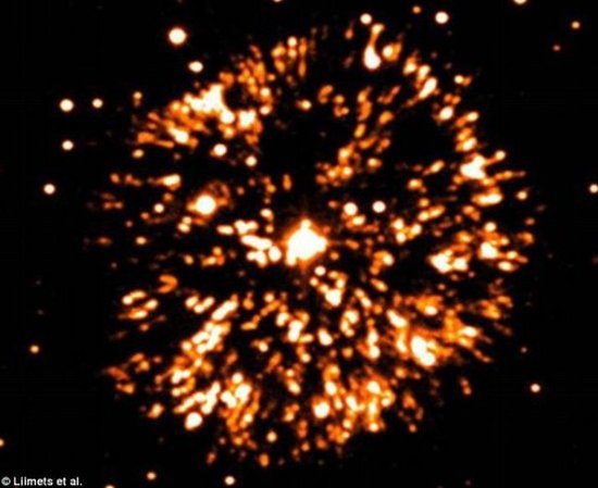 1901年超新星大爆发：遗迹酷似“焰火”
